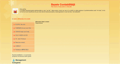 Desktop Screenshot of bazelecontabilitatii.ro